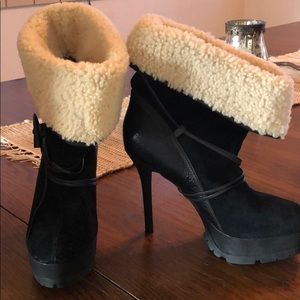 Kookaburra platform stiletto style boots